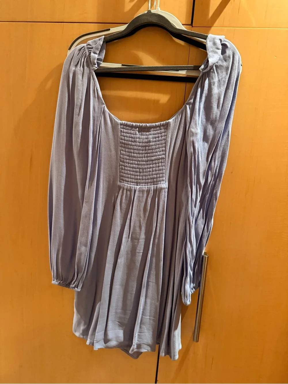 Women's Lavender Long Sleeve Slip Dress - Aritzia